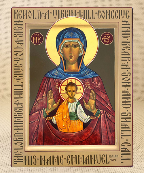 Our Lady of the Sign icon