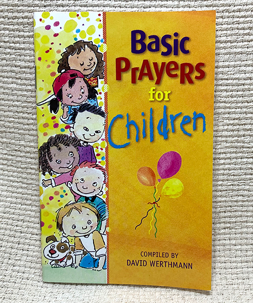Basic Prayers for Children pamphlet