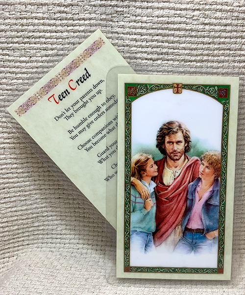 Teen Creed prayer card