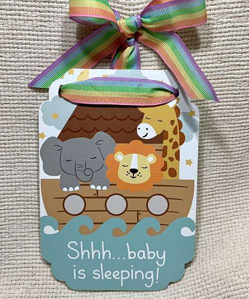 Noah's Ark door hanger