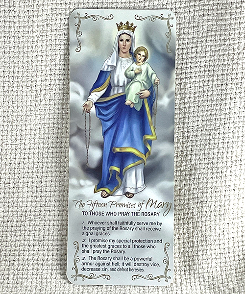15 Promises of Mary bookmark