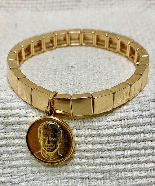 Seelos gold stretch bracelet