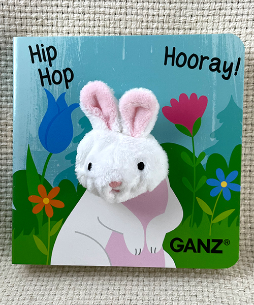 Hip Hop Hooray finger puppet book