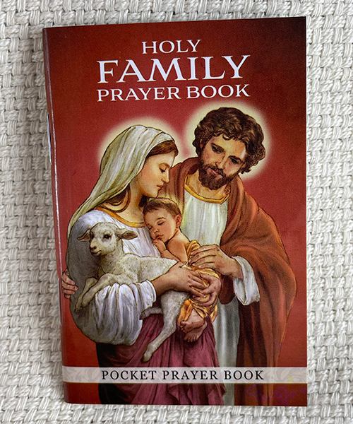 Holy Family pocket prayer book