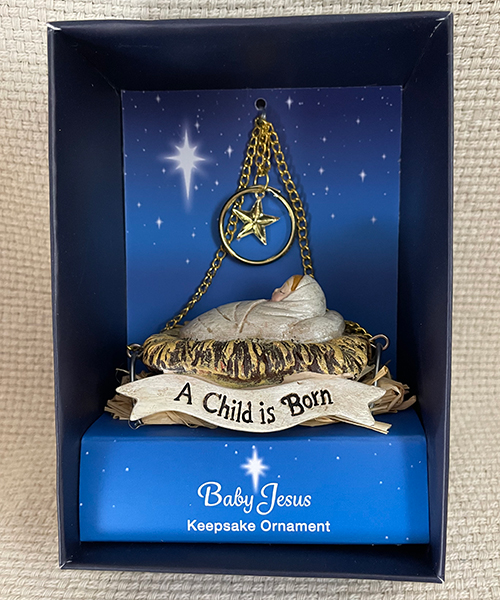 A Child is Born ornament
