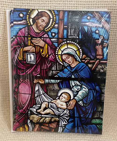 Holy Family Christmas card pack