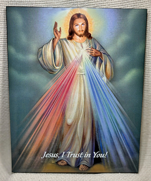 Jesus, I Trust in You wall plaque