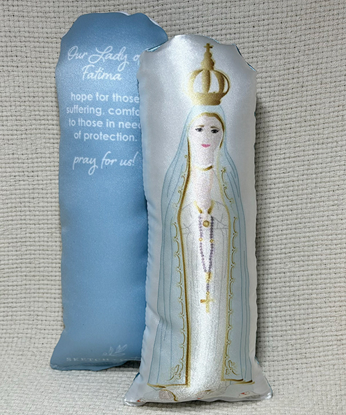Our Lady of Fatima prayer doll