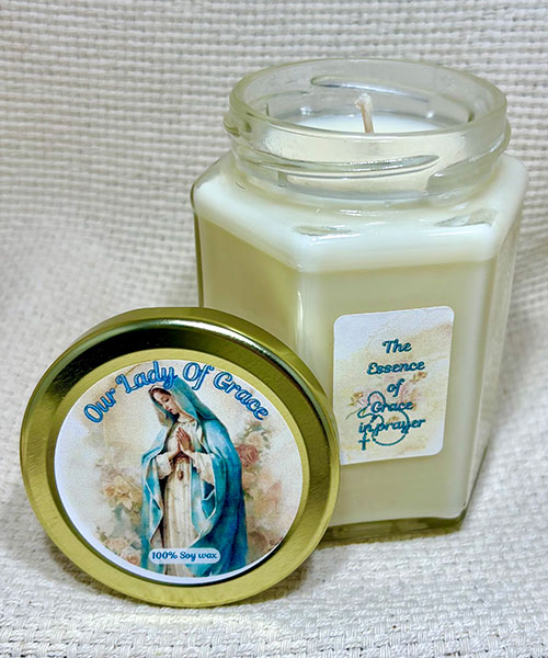 Large soy candle