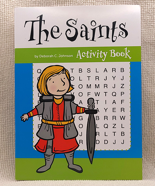 The Saints activity book