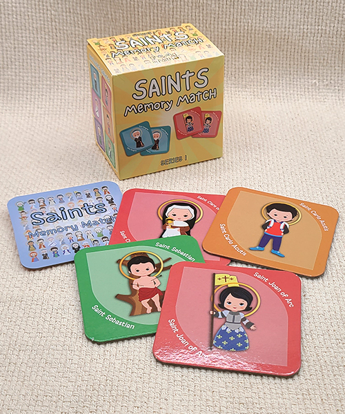 Saints memory game