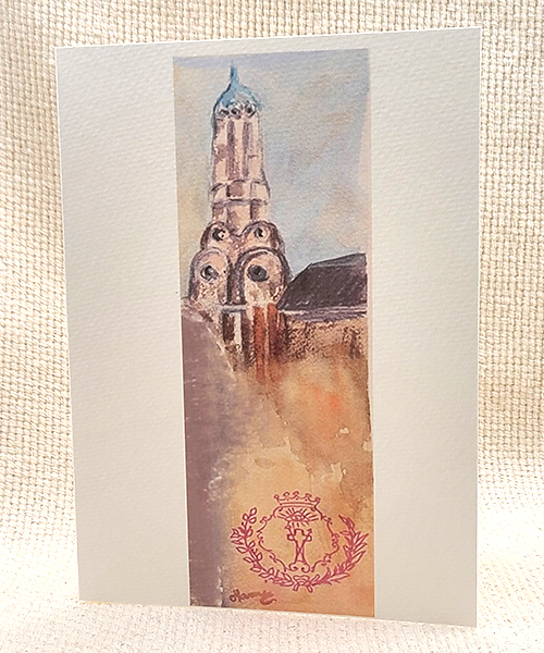 Belltower notecard
