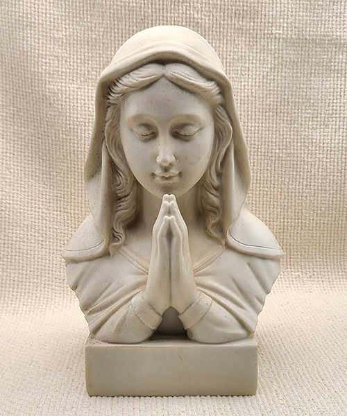 Ivory Madonna bust