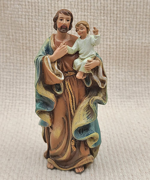 St Joseph and Child statue